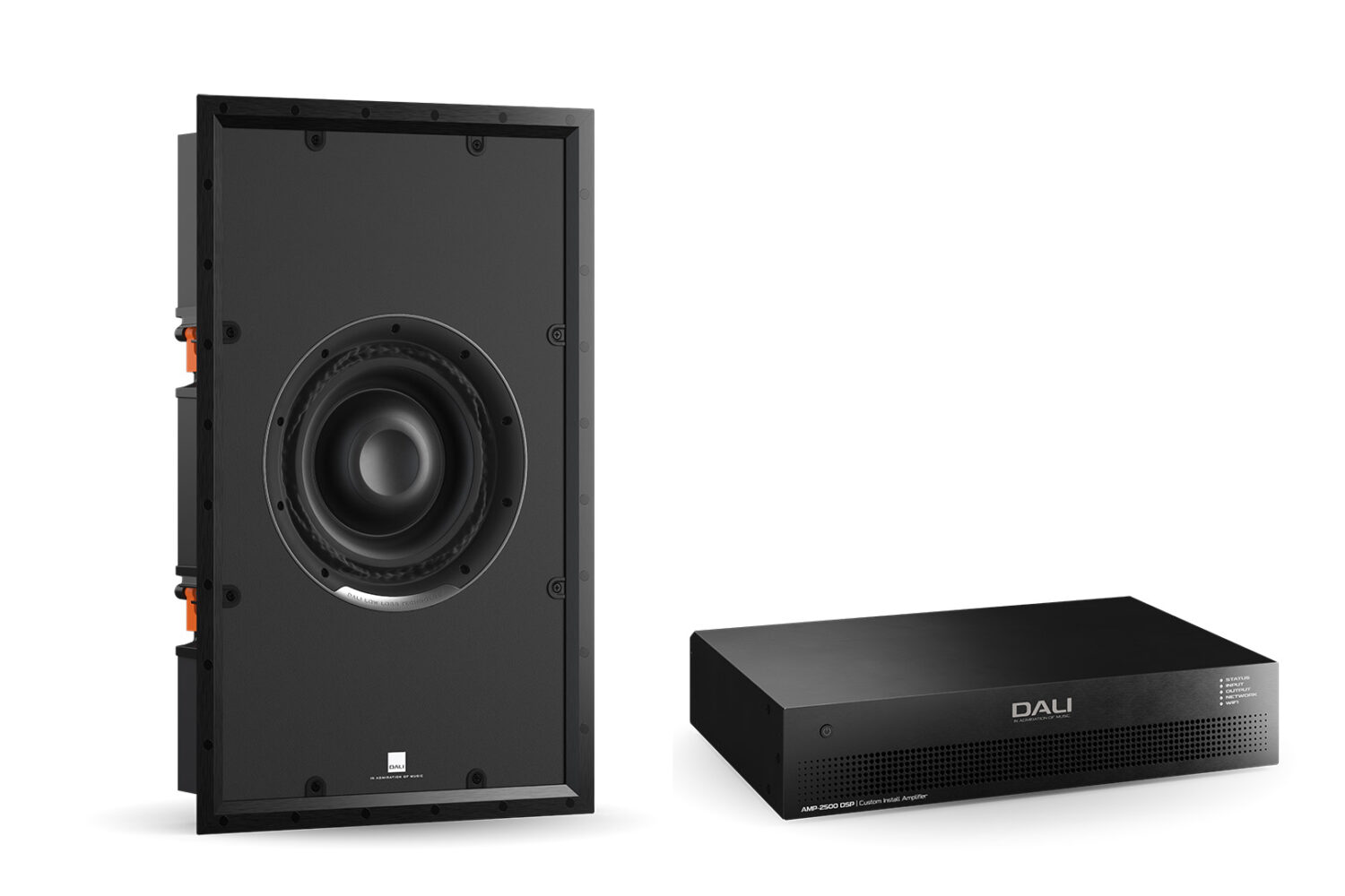 Dali 1W Sub S-100 and Phantom CI Amp-2500 DSP